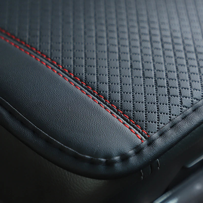 PU Leather Car Armrest Cover Mat – Universal Fit, Waterproof & Non-Slip