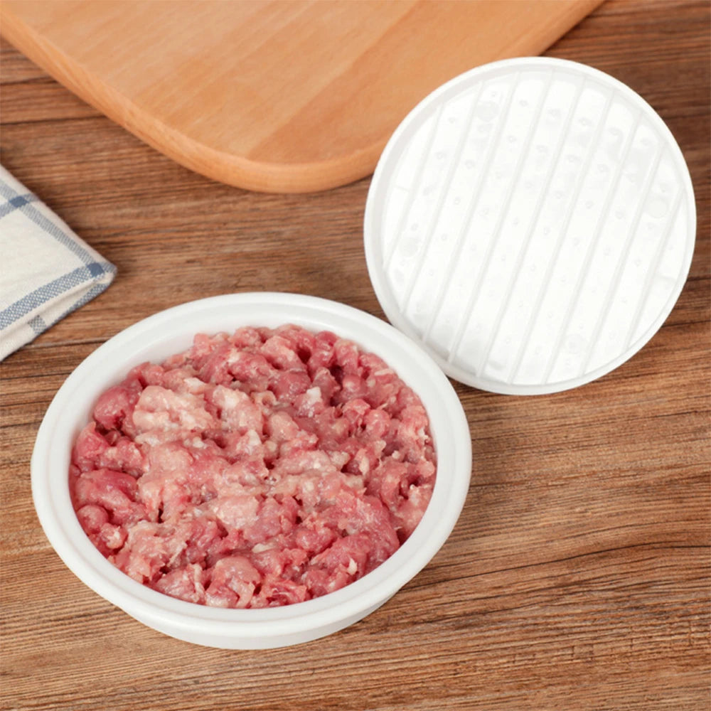 Burger Press – Plastic Hamburger Patty Maker for BBQ & Grilling