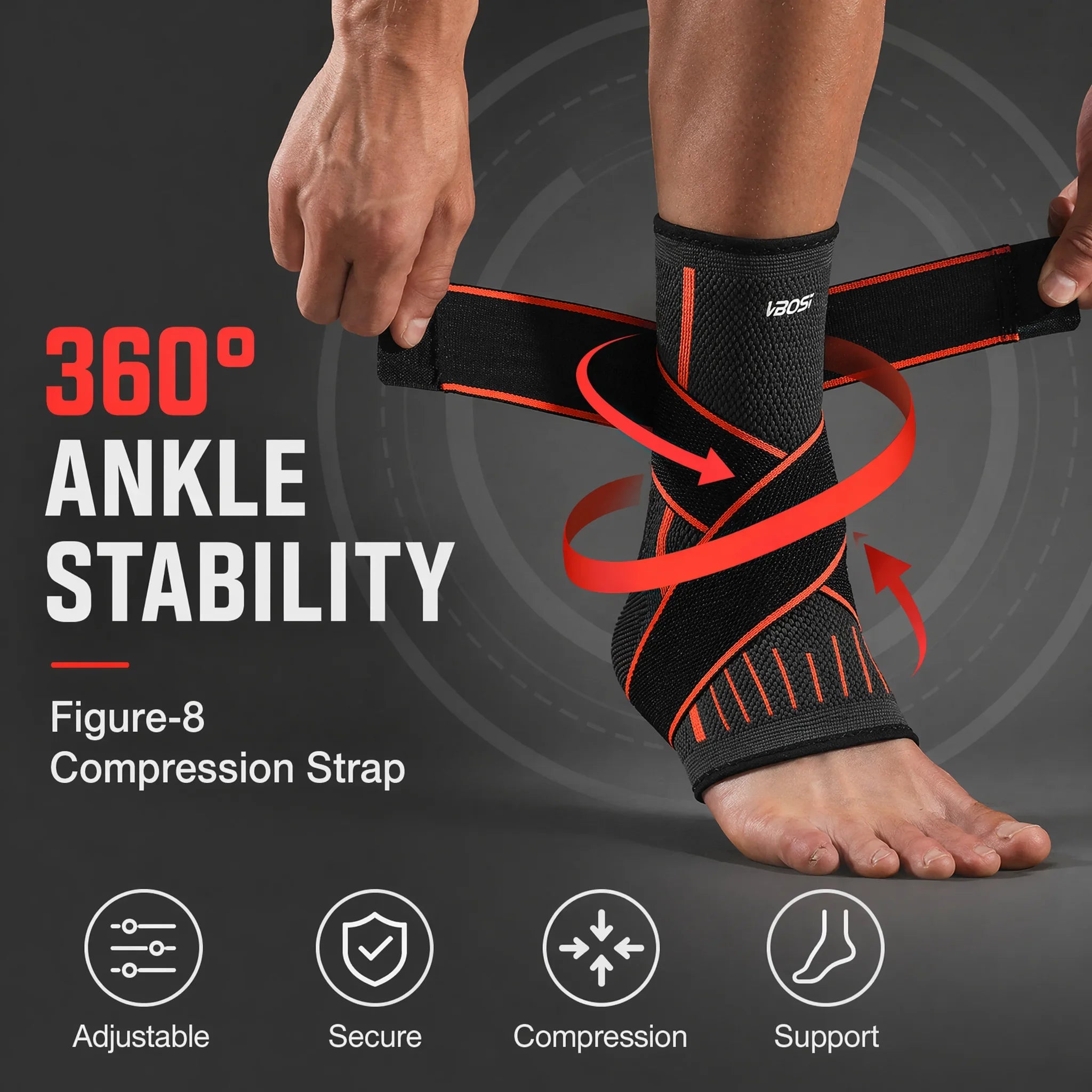 Ankle Brace Compression Support Sleeve
