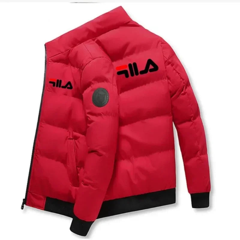 Men's Padded Zip-Up Jacket