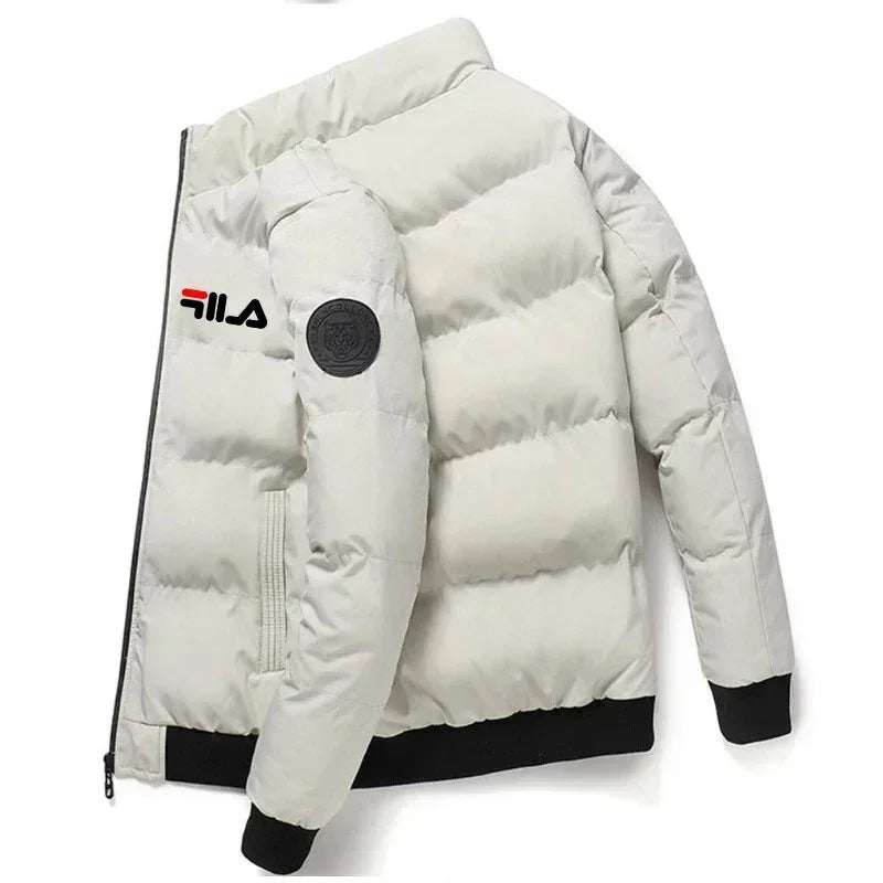 Men's Padded Zip-Up Jacket