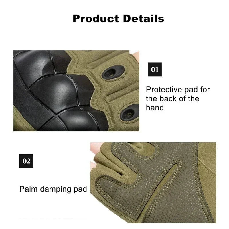Outdoor Full-Finger Tactical & Sport Gloves