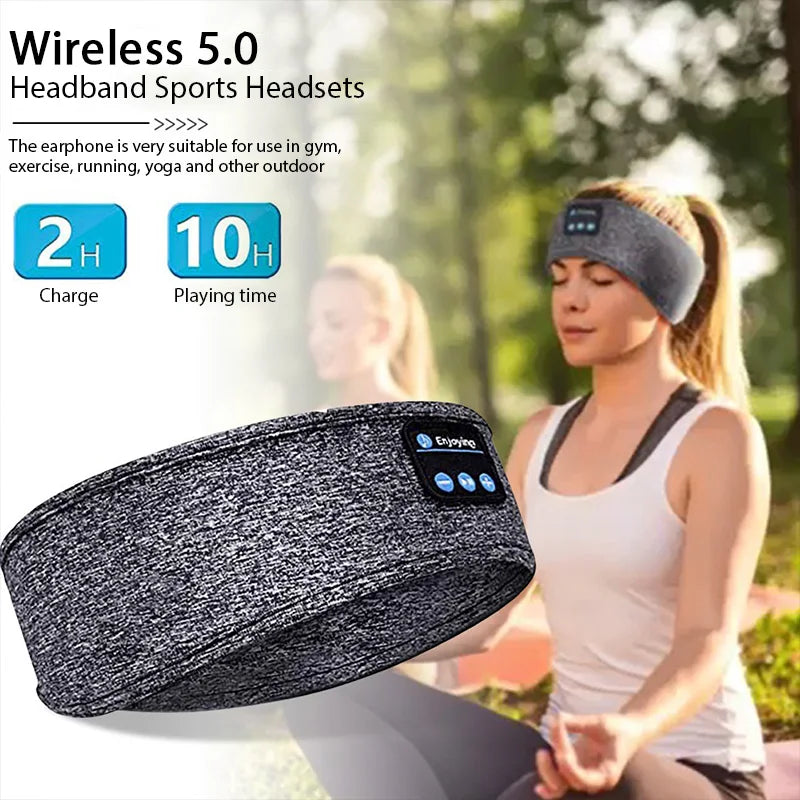 Bluetooth Headband Headphones – Wireless Sleep & Sport Earphones