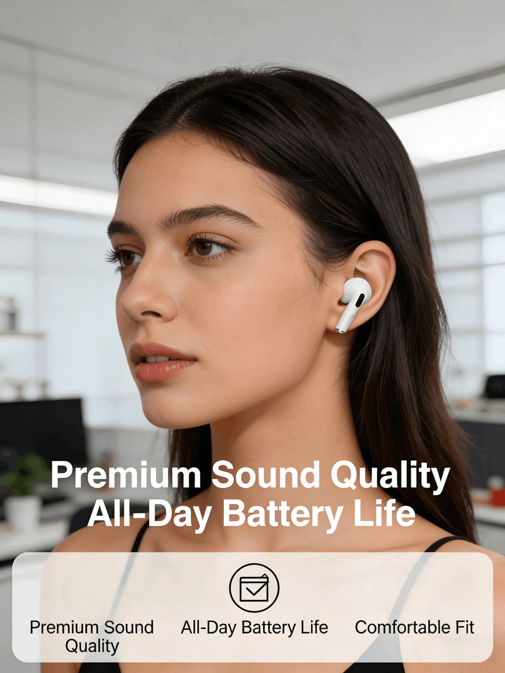 Wireless Bluetooth Earbuds | TWS In-Ear Headphones