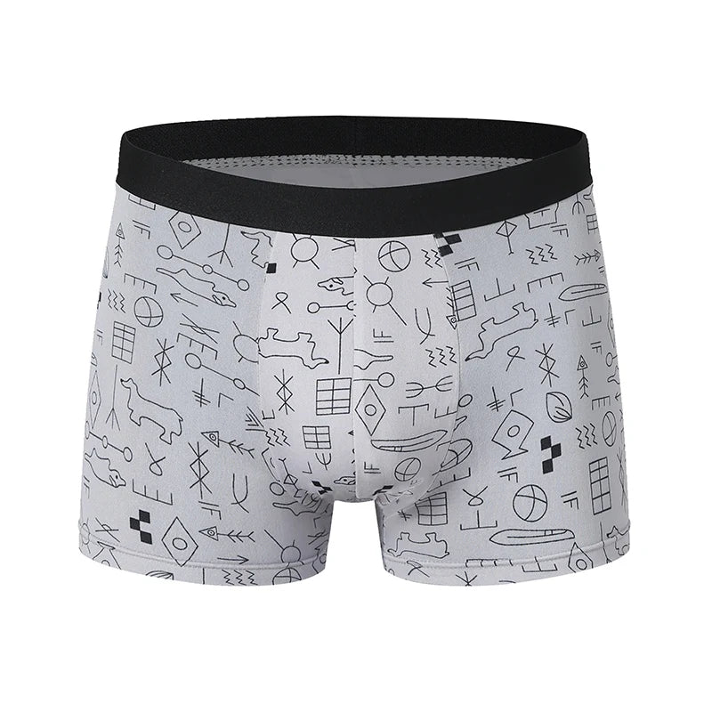Bóxers estampados para hombre – Paquete de 4 o paquete de 10