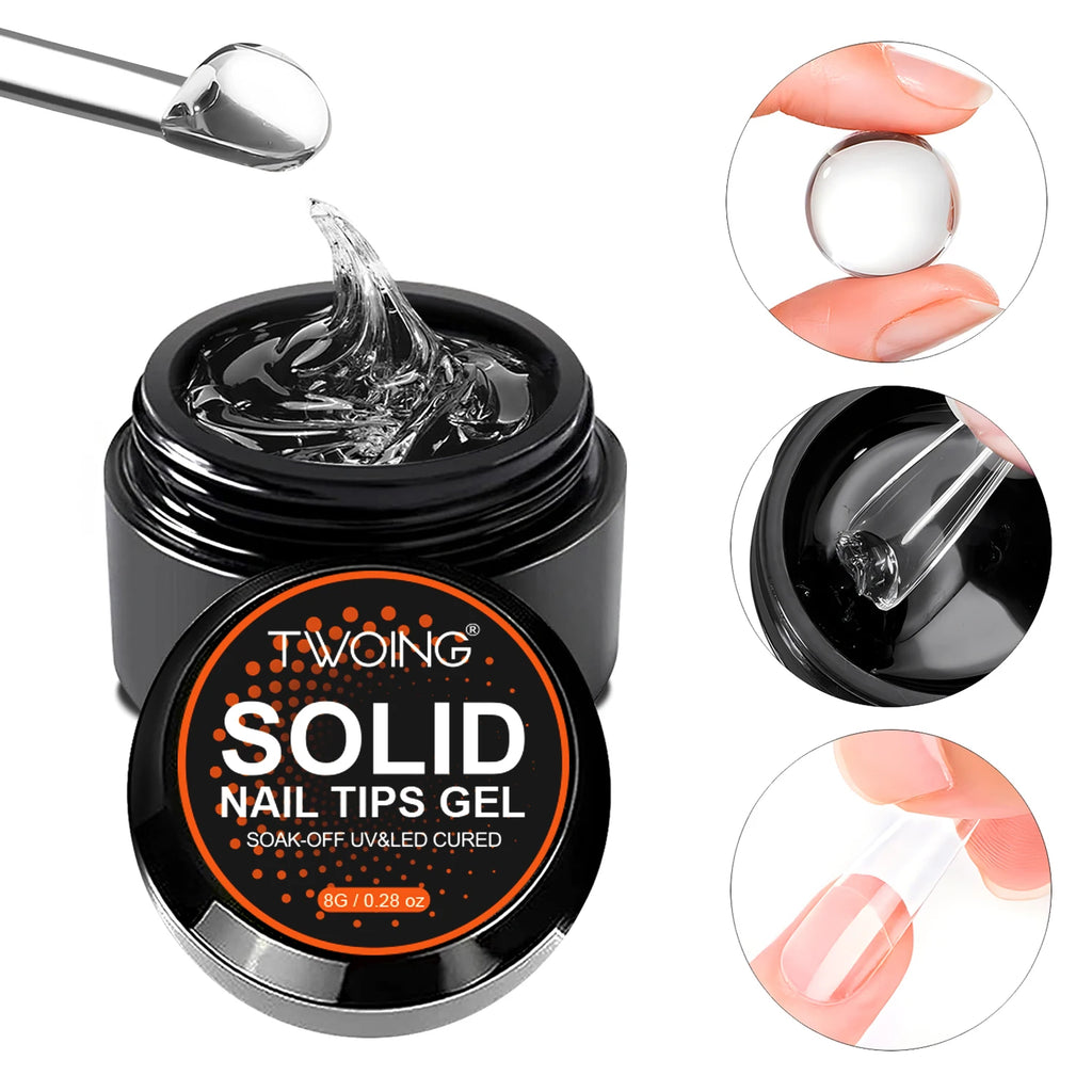 Solid Nail Tips Gel – 8g
