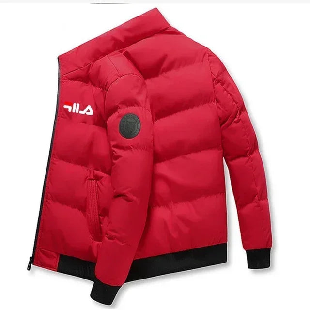 Men's Padded Zip-Up Jacket