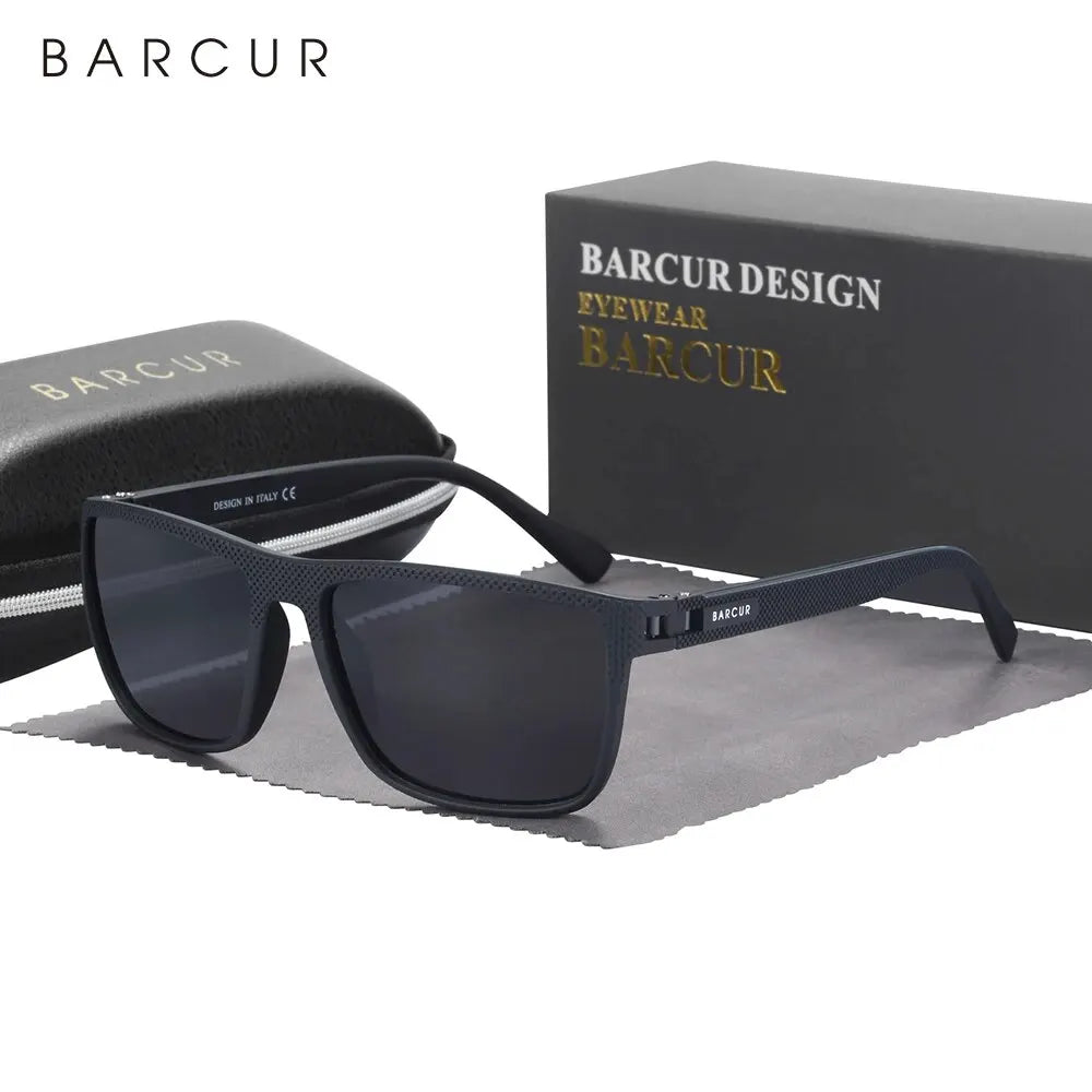 Gafas de sol polarizadas BARCUR TR90 – Montura deportiva ligera UV400