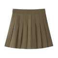 Women's High-Waist Pleated Mini Skirt