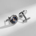 Square Cufflinks & Tie Clip Set | Unisex Dress Shirt Accessories