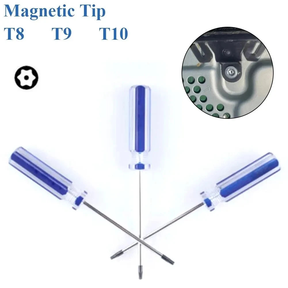Magnetic Torx Screwdriver Set — T6, T8, T9, T10 for Xbox, PS3 & Electronics Repair