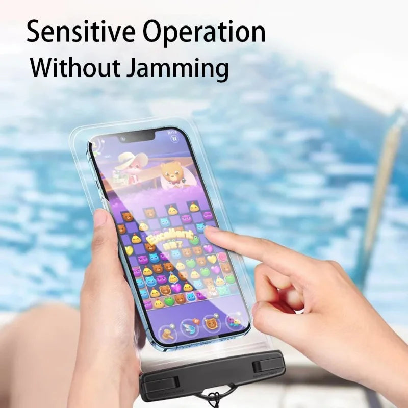 Funda Impermeable Universal para Teléfono para Natación - Protector Subacuático Compatible con iPhone 11 12 13 14 15 16 pro - S