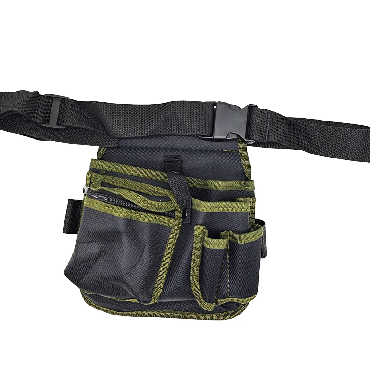 Electrician Tool Waist Bag — Nylon Belt Pouch for Hardware & Power Tools