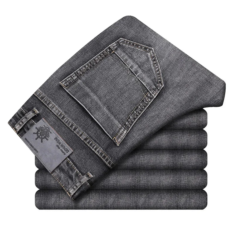 Unisex Cotton Stretch Slim Jeans