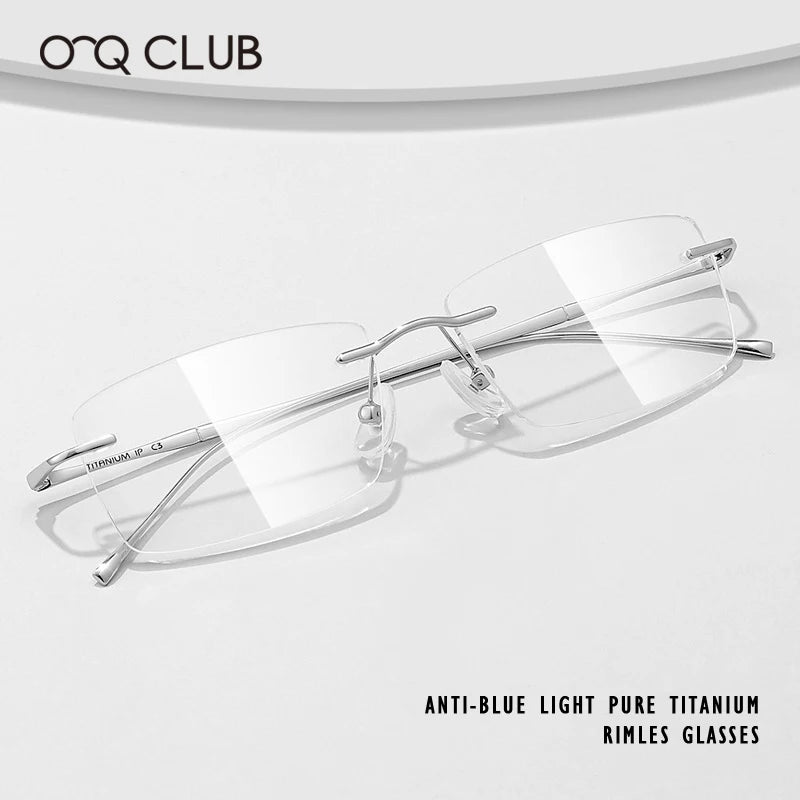 Gafas Graduadas sin Montura Ultraligeras de Titanio O-Q CLUB | Unisex