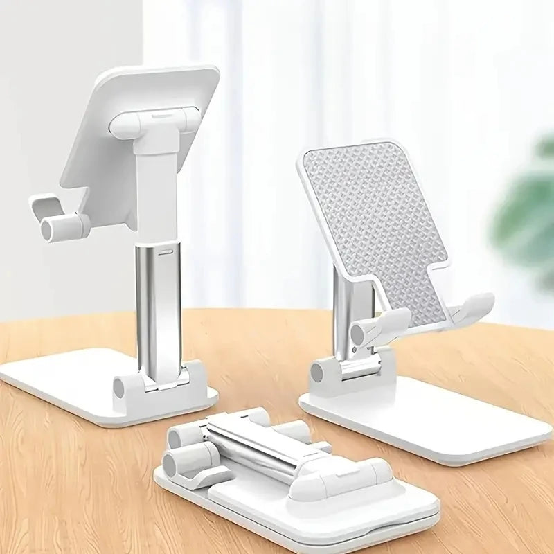Adjustable Desktop Phone & Tablet Stand – Universal, Compatible with iPhone, iPad & More