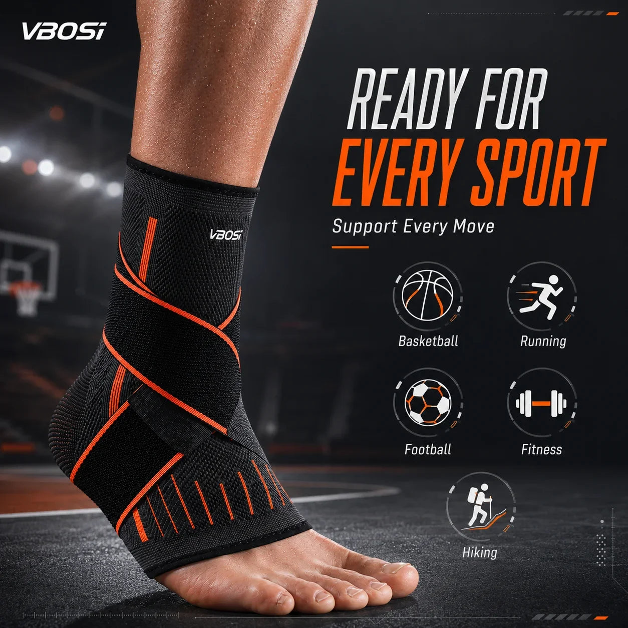 Ankle Brace Compression Support Sleeve