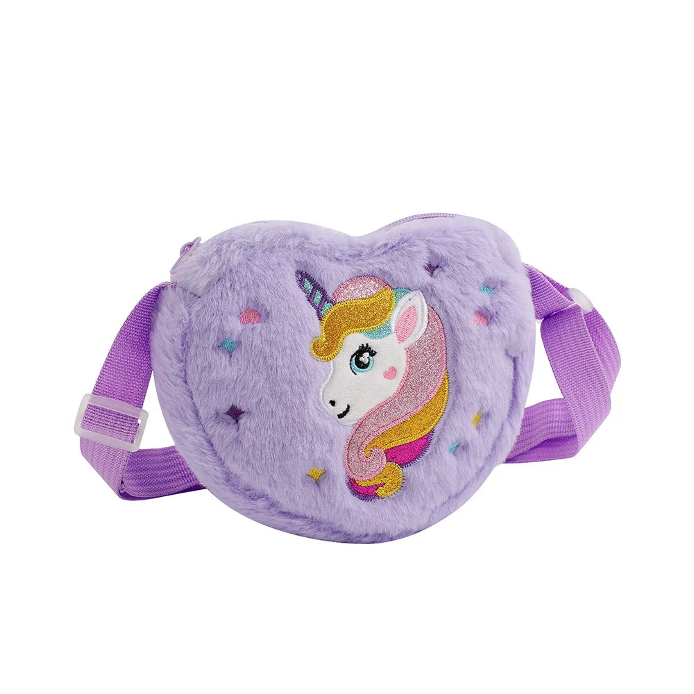 Kids Unicorn Crossbody Bag – Cute Girls Shoulder Purse for Party & Everyday