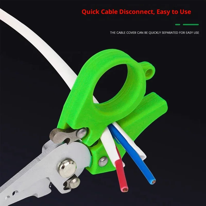 Pocket-Sized Multi-Function Wire Stripping Pliers — Cable Cutter & Crimping Tool