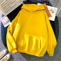 Classic Solid Pullover Hoodie – 6 Colors