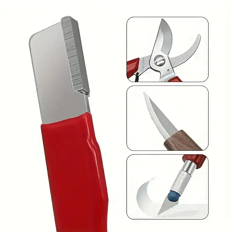 Precision Edge 3-Stage Knife Sharpener – Tungsten, Diamond & Ceramic for All Blades