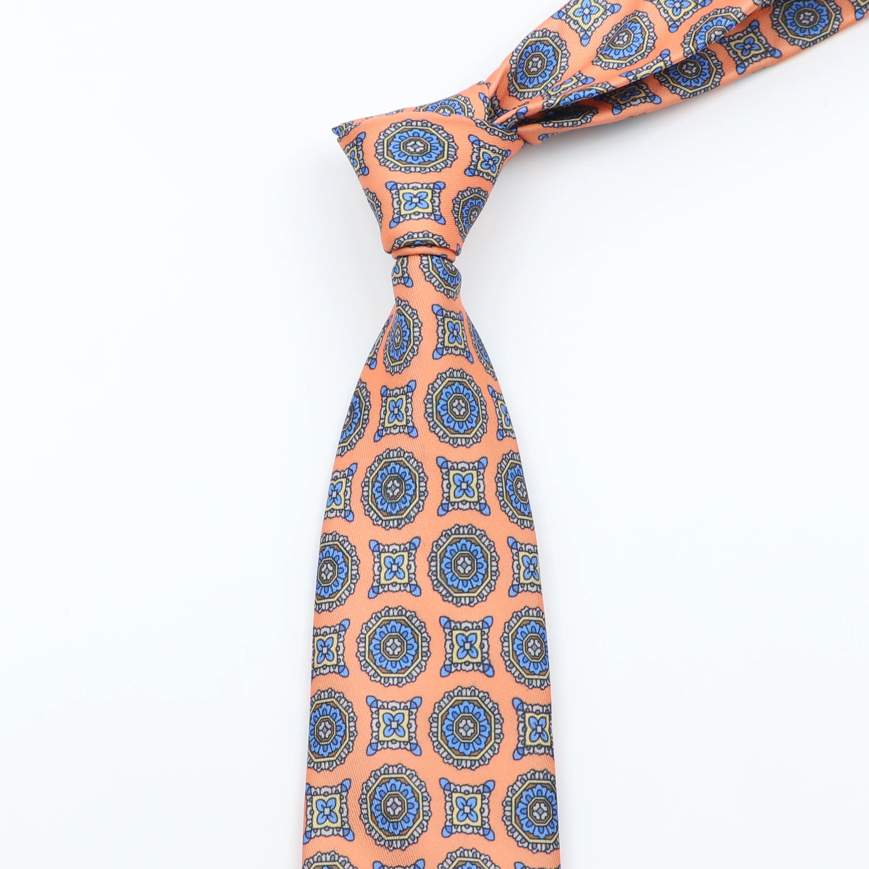 Silk Necktie — Soft Novelty Tie in Bold Patterns & Colors