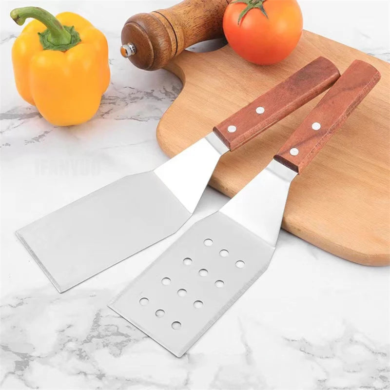 Stainless Steel Spatula & Grill Scraper