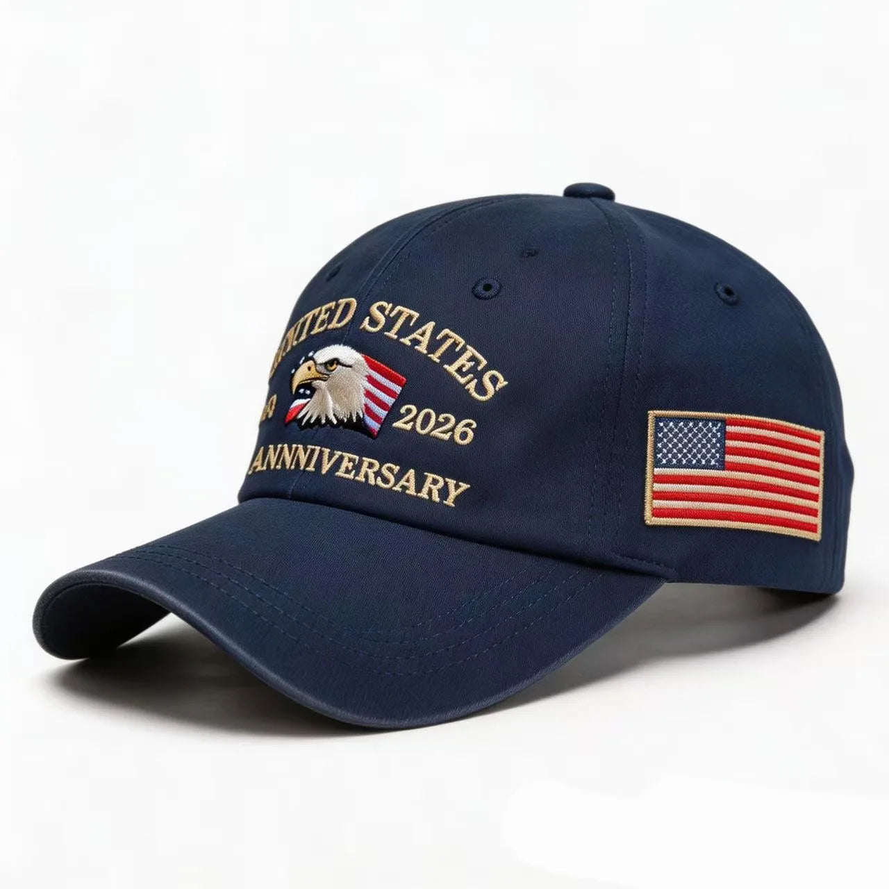 250th Anniversary Twill Baseball Cap Unisex Sun Hat Visor Cap