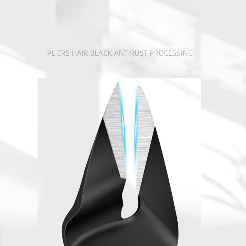 Mini Diagonal Wire Cutters — Flush Cut Side Snips with Spring Return