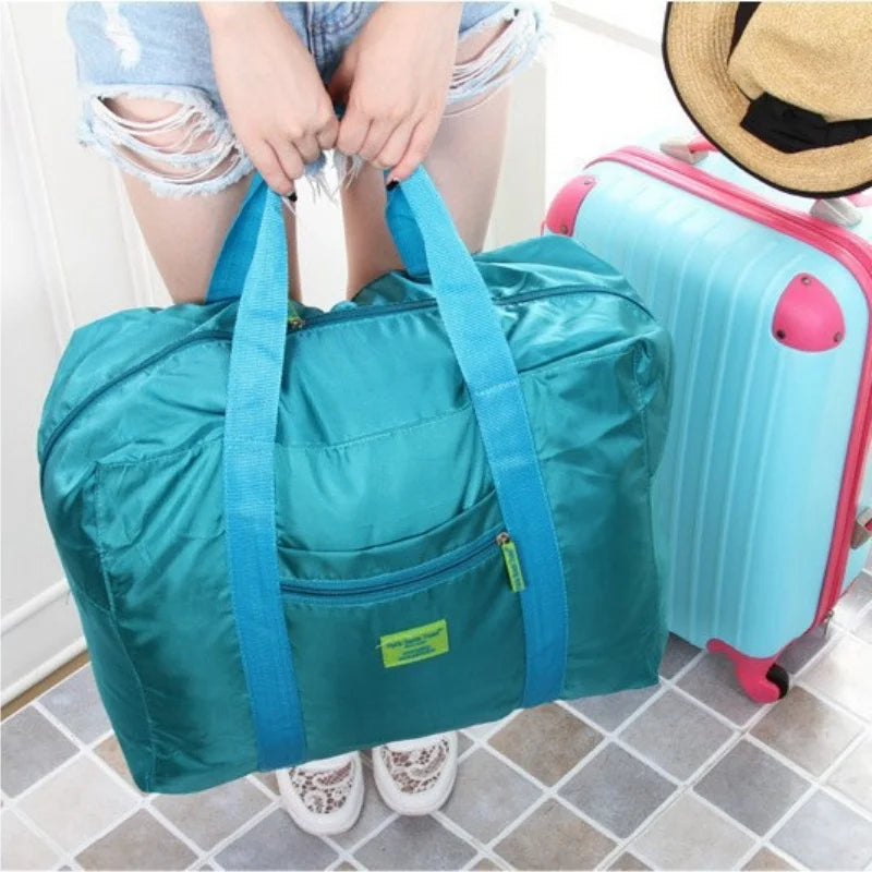 Foldable Travel Duffel Bag – 20L Lightweight Weekender Tote