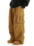 Unisex Plus Size Wide Leg Cargo Pants