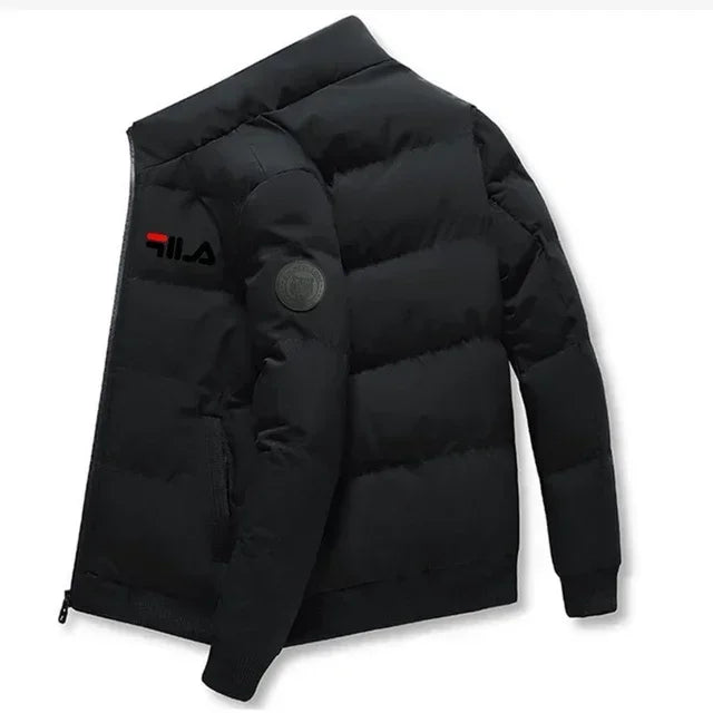 Men's Padded Zip-Up Jacket
