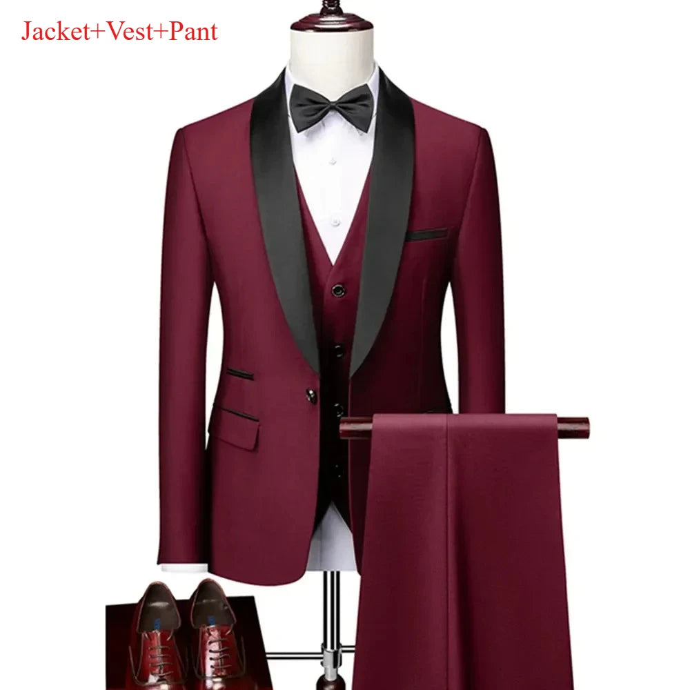 Men's Slim Fit Suit Set | The Daily Drop