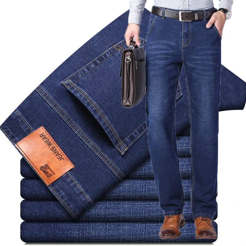 Unisex Cotton Stretch Slim Jeans