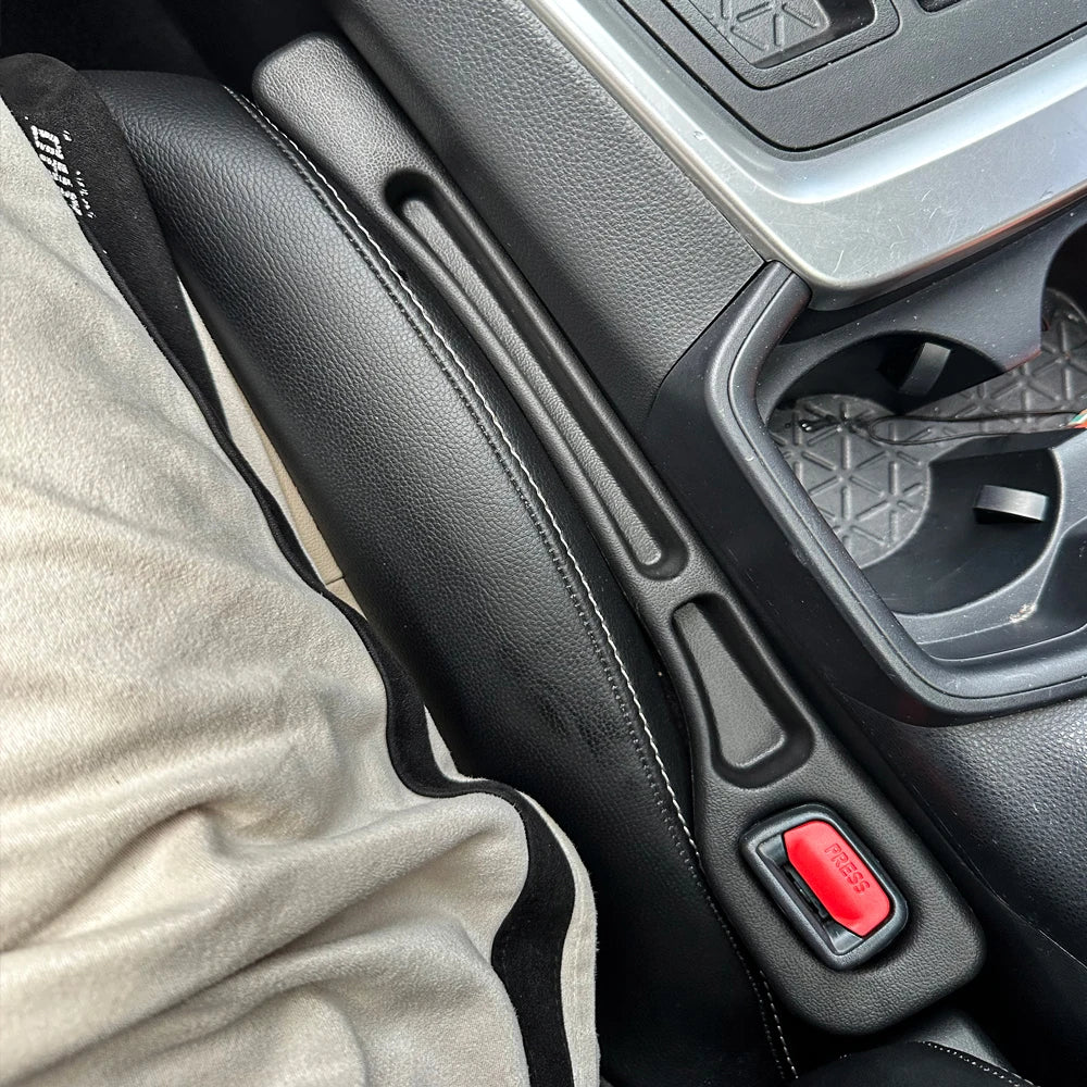 Car Seat Gap Filler – 2-Pack Leak-Proof Side Seam Plug Strip for All Cars
