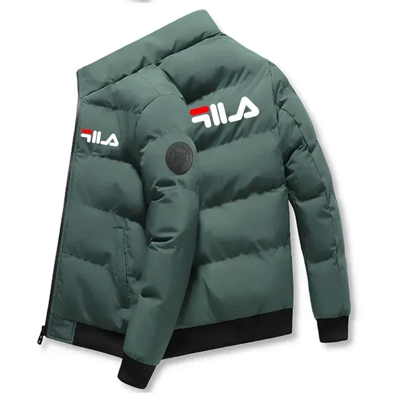 Men's Padded Zip-Up Jacket