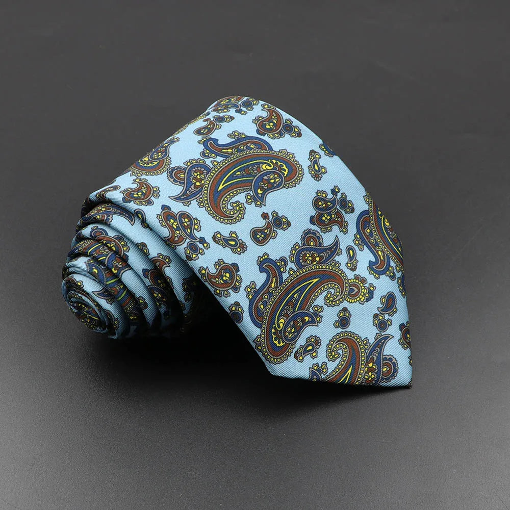 Silk Necktie — Soft Novelty Tie in Bold Patterns & Colors