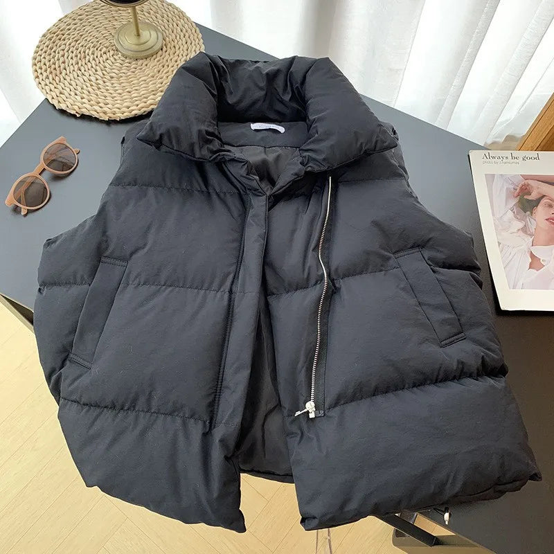Longline Quilted Puffer Vest – 3 Colors