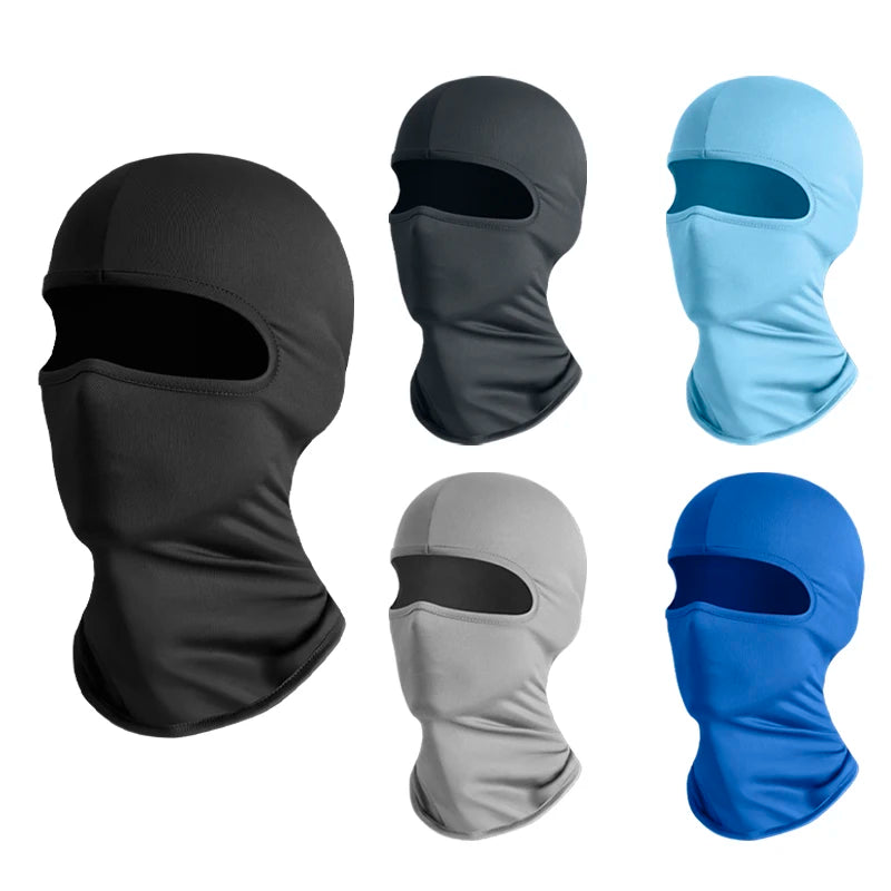 Ice Silk Face Mask & Neck Scarf – UV Protection for Cycling, Fishing & Outdoors