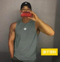 Men's Mesh Gym Vest – Sleeveless Tank Top for Training & Sports