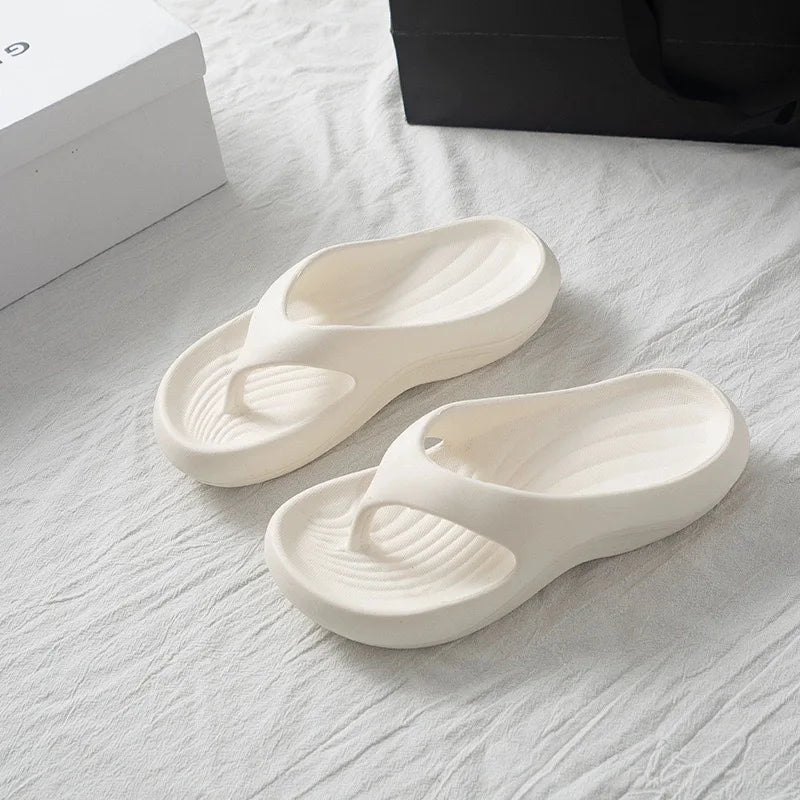 Women's Stylish EVA Flip Flops – Soft Anti-Slip Anti-Odor Summer Beach Sandals