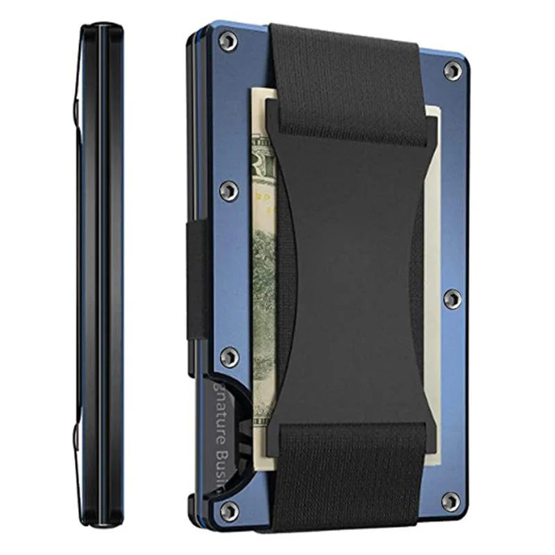 Forged Carbon Fiber Slim Wallet — Minimalist Card Holder & Organizer for Men