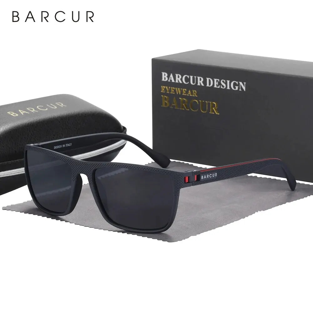 Gafas de sol polarizadas BARCUR TR90 – Montura deportiva ligera UV400