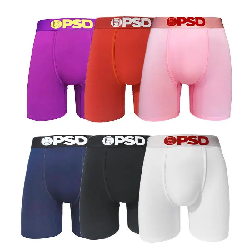 Men's Breathable Boxer Briefs – Slim Fit Stretch Underwear