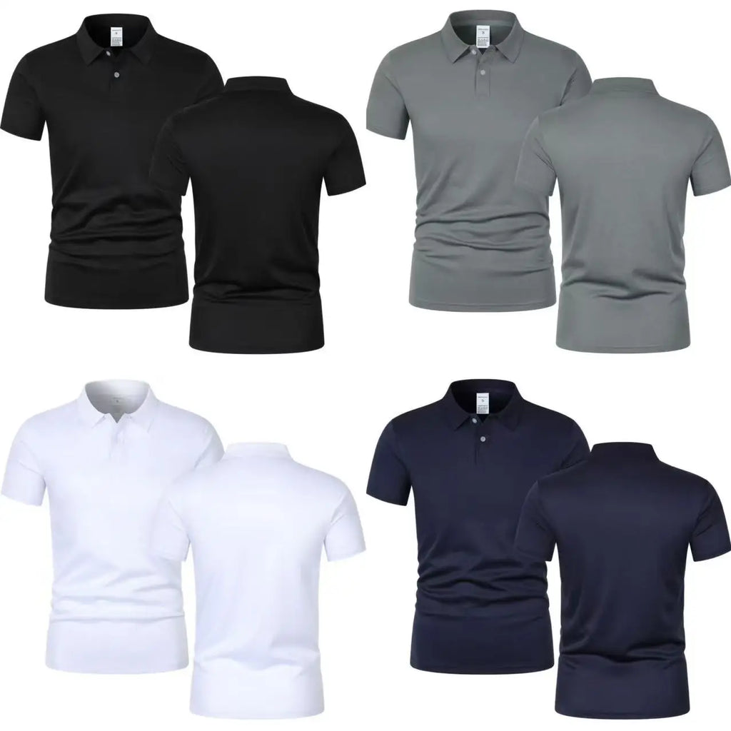 Men's Quick-Dry Polo Shirt – Lightweight & Breathable