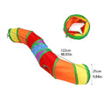 Túnel de juguete plegable para gatos – Túnel de juego interactivo plegable para gatos, gatitos y conejos