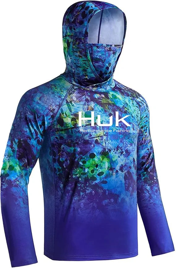 UV Fishing Hoodie Sweatshirt – Hooded Sun Protection Top for Men / Women