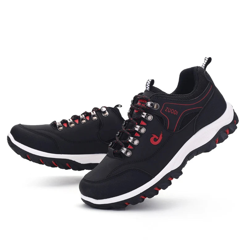 Zapatillas casuales de cuero para hombre | Zapatillas de EVA ligeras para caminar