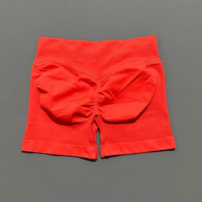 Women's Scrunch Bum Booty Shorts | Seamless Butt-Lifting Gym Yoga Legging Shorts XS-L