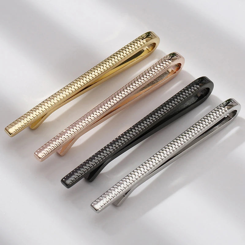Crystal Tie Bar Clip | The Daily Drop